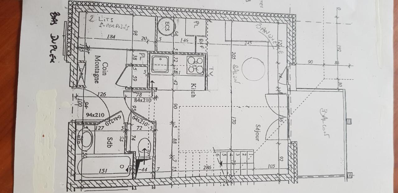Duplex Residence Aldebaran Risoul - 3 Pieces - 8 Personnes Eksteriør billede