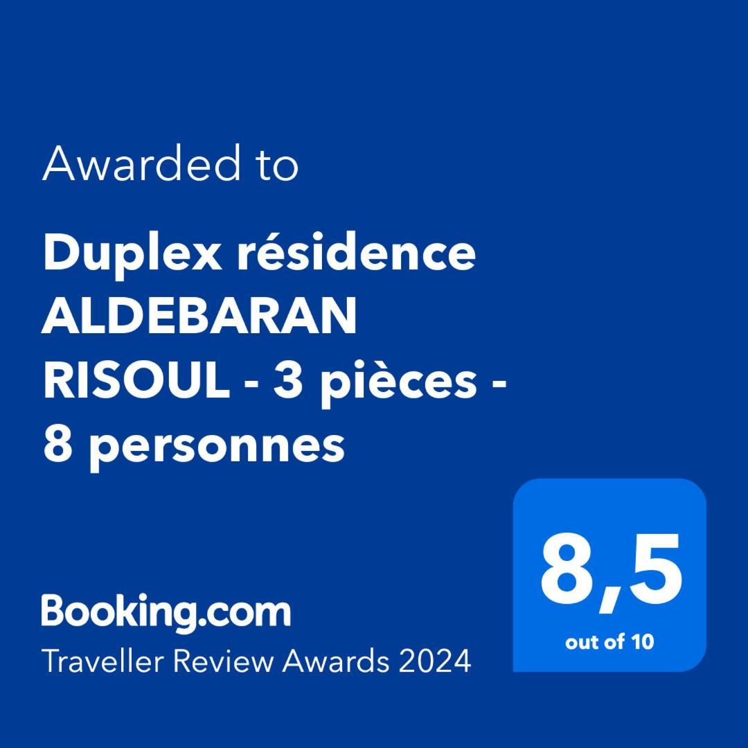 Duplex Residence Aldebaran Risoul - 3 Pieces - 8 Personnes Eksteriør billede